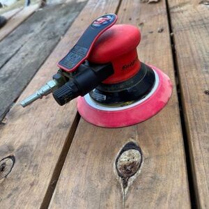 Snap-on Red Orbital Sander